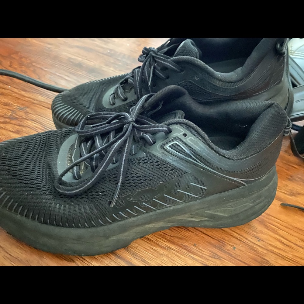 All Black Hokas great condition super comfy